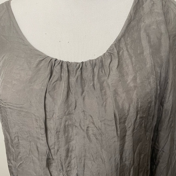 PRONTOMOTA Giusy silk blouse with lace detail size XS Made in Italy - Picture 3 of 6